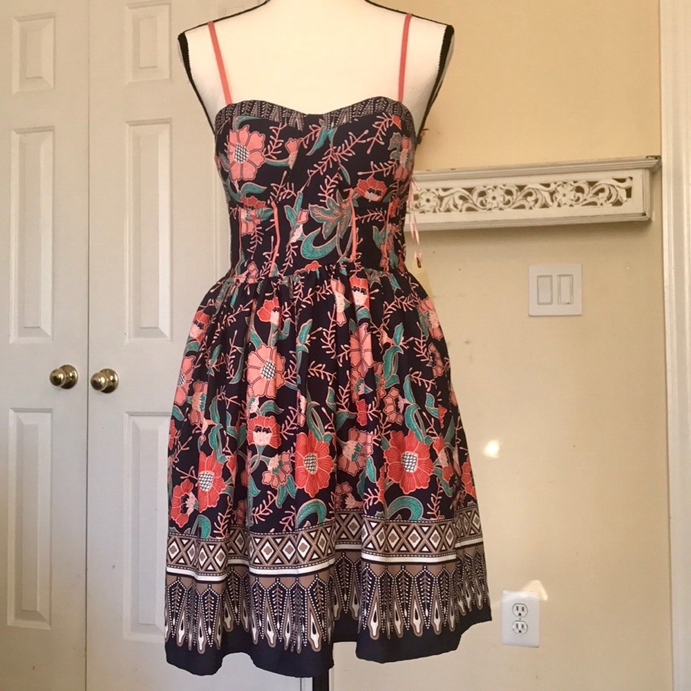 BAND OF GYPSIES BUSTIER DRESS